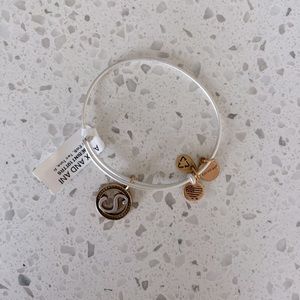 Alex and Ani Initial S Charm Bracelet